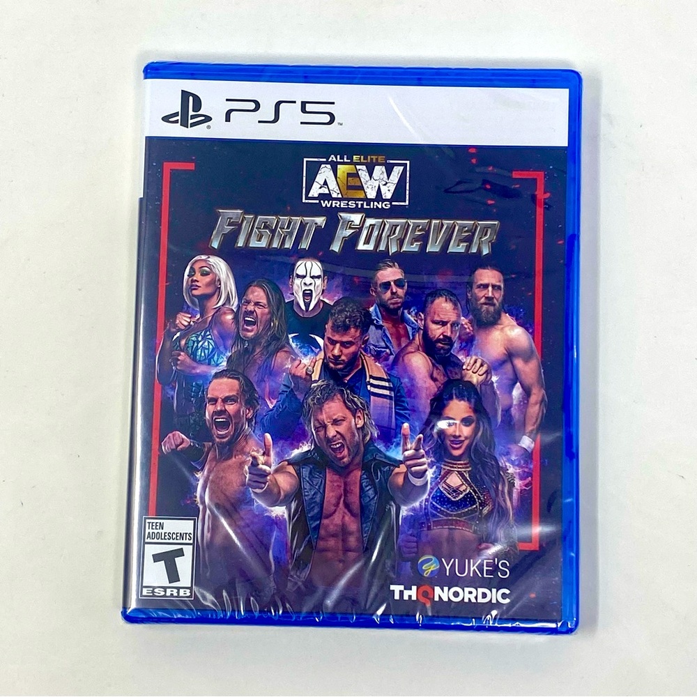 AEW: Fight Forever - Sony PlayStation 5 PS5 Brand New Factory sealed.